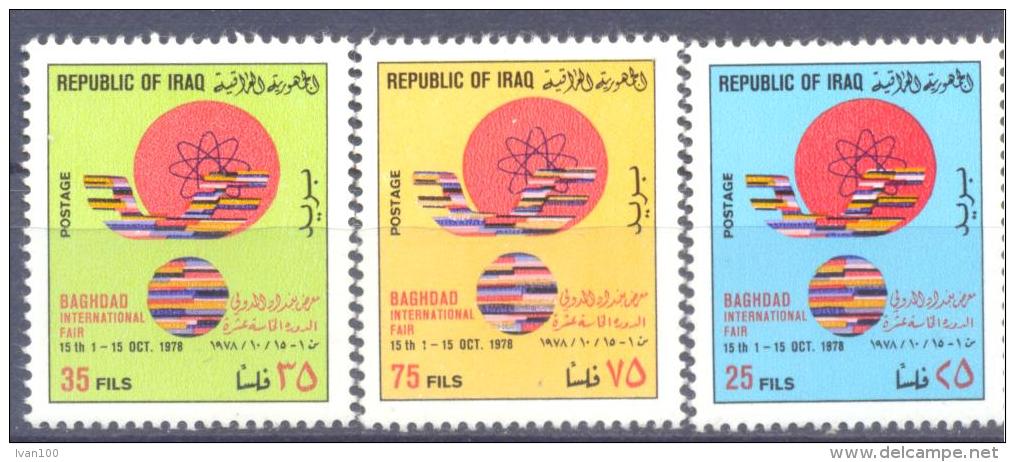 1978. Iraq, Baghdad International Fair, 3v, Mint/** - Iraq