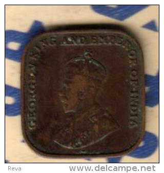 STRAITS SETTLEMENTS 1 CENT NAME FRONT KGV HEAD BACK 1919 F KM32 READ DESCRIPTION CAREFULLY !!! - Andere - Azië