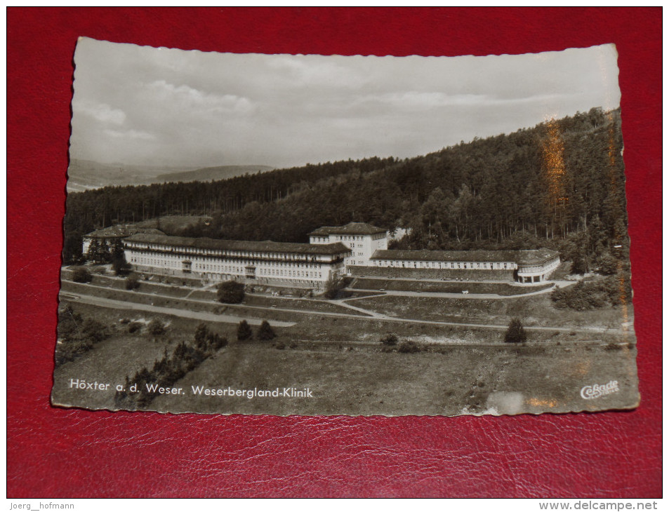 Höxter An Der Weser Weserbergland Klinik Krankenhaus Nordrhein Westfalen Ungebraucht Unused Germany Postkarte Postcard - Hoexter