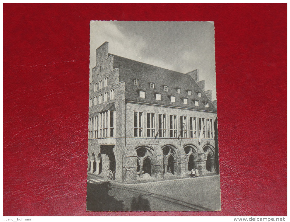 Minden Westfalen Rathaus Nordrhein Westfalen Ungebraucht Unused Germany Postkarte Postcard - Minden