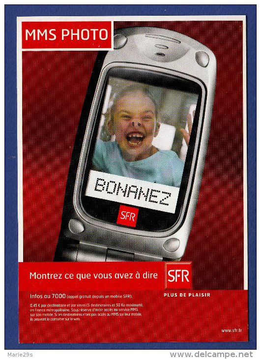 SFR MMS PHOTO Bonanez - Publicité