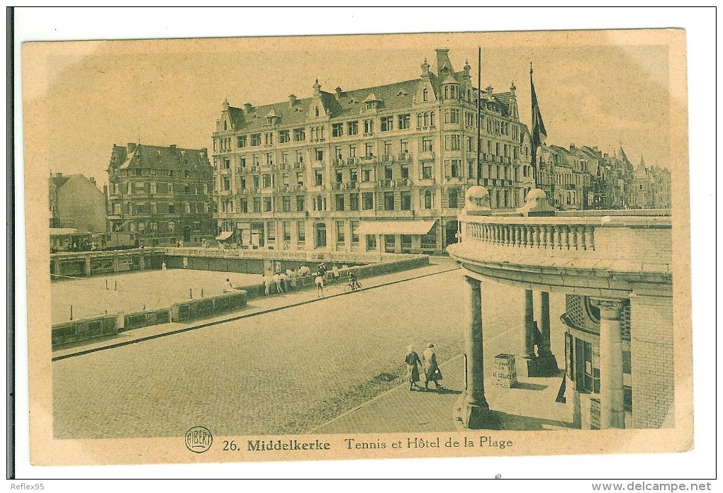 MIDDELKERKE - Tennis Et Hôtel De La Plage - Middelkerke