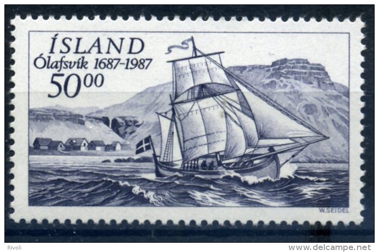 ISLANDE 1986 YVERT N° 616 LUXE ** - Neufs