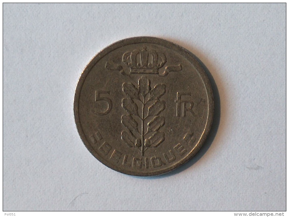 Belgique 5 Francs Belgie 1950 - 5 Francs