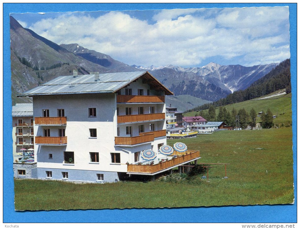 Mans1030, Samnaun, Hotel Bellevue ,GF,circulée 1980 - Samnaun