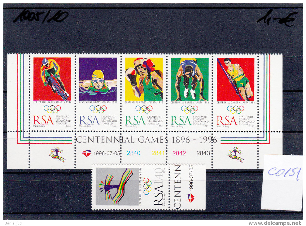 RSA, Olympic Games Atalanta 1996, MNH, C0151 - Summer 1996: Atlanta