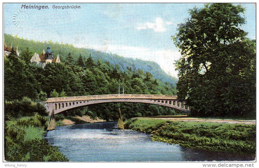 Meiningen - Georgsbrücke - Meiningen