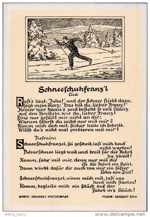 Meiningen - Schneeschuhfranzl   Gedicht - Meiningen