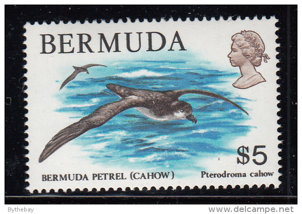 Bermuda MNH Scott #379 $5.00 Bermuda Petrel (Cahow) - Bermudes