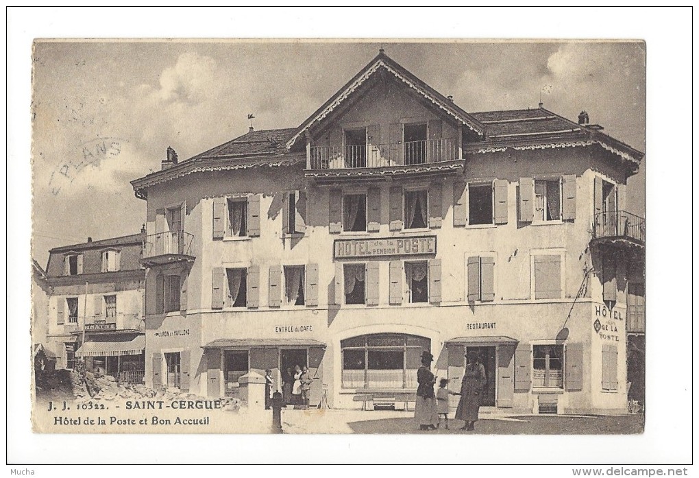 St-Cergue  Hôtel De La Poste Et Bon Accueil - Saint-Cergue