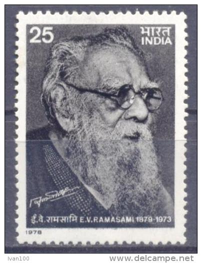 1978. India, E.V. Ramasami, 1v, Mint/** - Ungebraucht