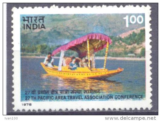 1978. India, 27th Pacific Area Travel Association Conference, 1v, Mint/** - Nuovi