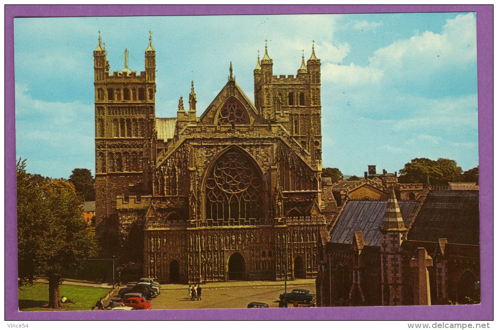 EXETER Cathedral The Norman Cathedral Church Of St. Peter Ford Anglia Carte Non Circulé - Exeter