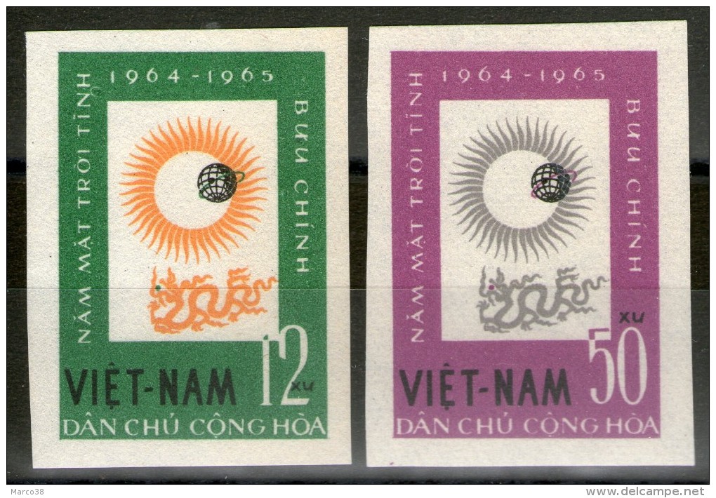 VIETNAM Du Nord: N°358/359 Non Dentelés !!! - Vietnam