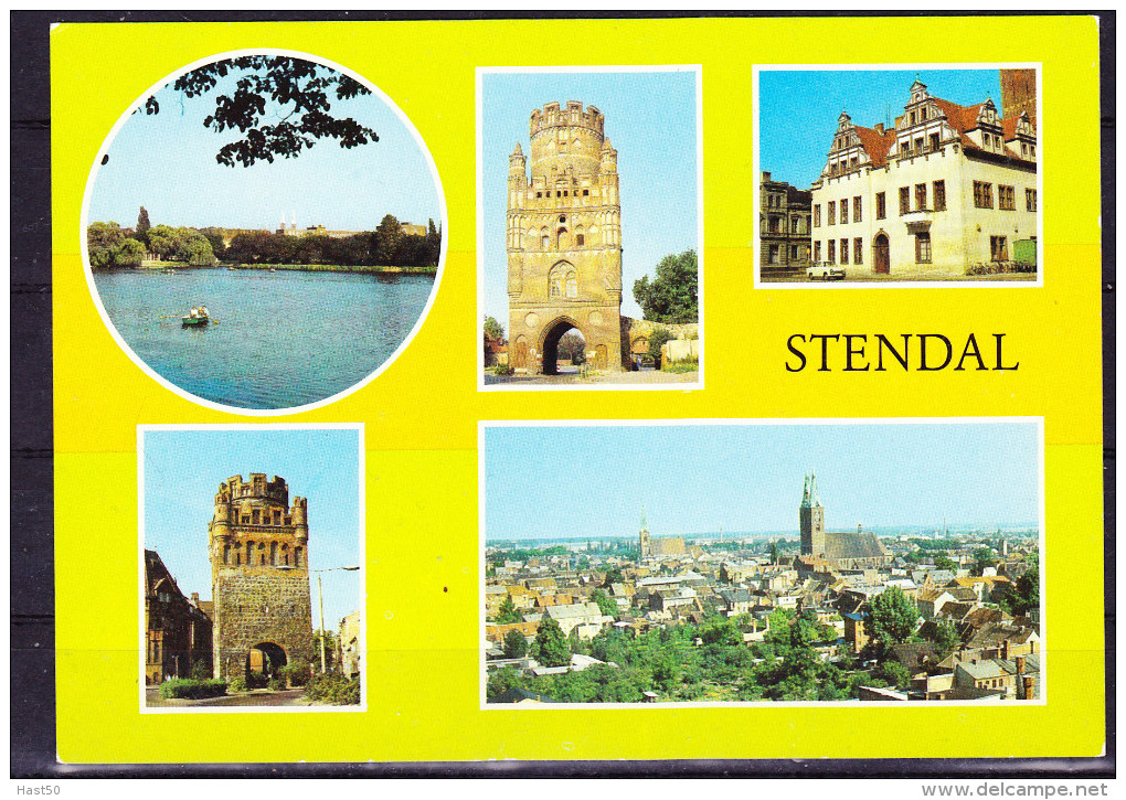 Deutschland Germany Allemagne - Stendal - Farbige Mehrbildkarte - Stendal