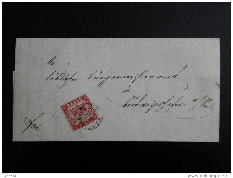 Letter Pliée 1860-65 - Briefe U. Dokumente