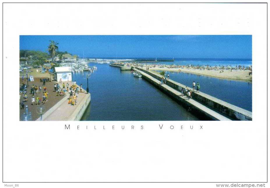 974 - ILE DE LA REUNION -  Ile Bourbon -  Carte De Voeux 2001 3 Cartes Doubles - Autres & Non Classés