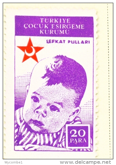 TURKEY  -  1941/4  Child Welfare  20p  Mounted/Hinged Mint - Unused Stamps