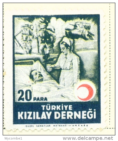 TURKEY  -  1944  Red Crescent  20p  Mounted/Hinged Mint - Neufs