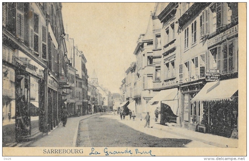 Sarrebourg - La Grande Rue (à Vérifier) - Sarrebourg