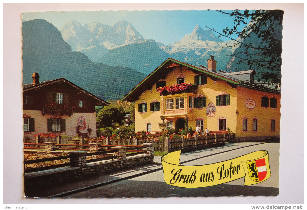 (6/2/41) AK "Gruß Aus Lofer" Pension Cilli Stainer, Salzburger Land - Lofer