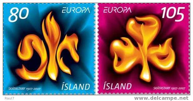 EUROPA-CEPT 2007 // ISLANDE // ICELAND  NEUF ** MNH - 2007