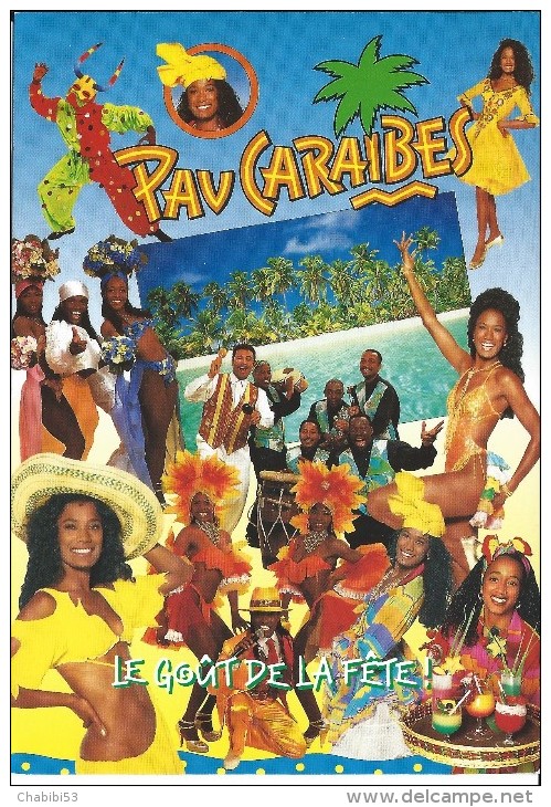 RESTAURANT - SPECTACLE "PAV CARAIBES" PARIS 8ème - Cabarets