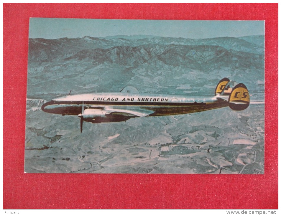 Chicago & Southern Airlines   Ref 1694 - 1946-....: Moderne