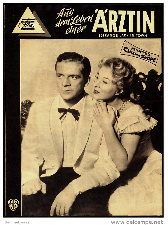 Das Neue Film-Programm Von Ca. 1955  -  "Aus Dem Leben Einer Ärztin"  -  Mit Greer Garson , Dana Andrews - Revistas