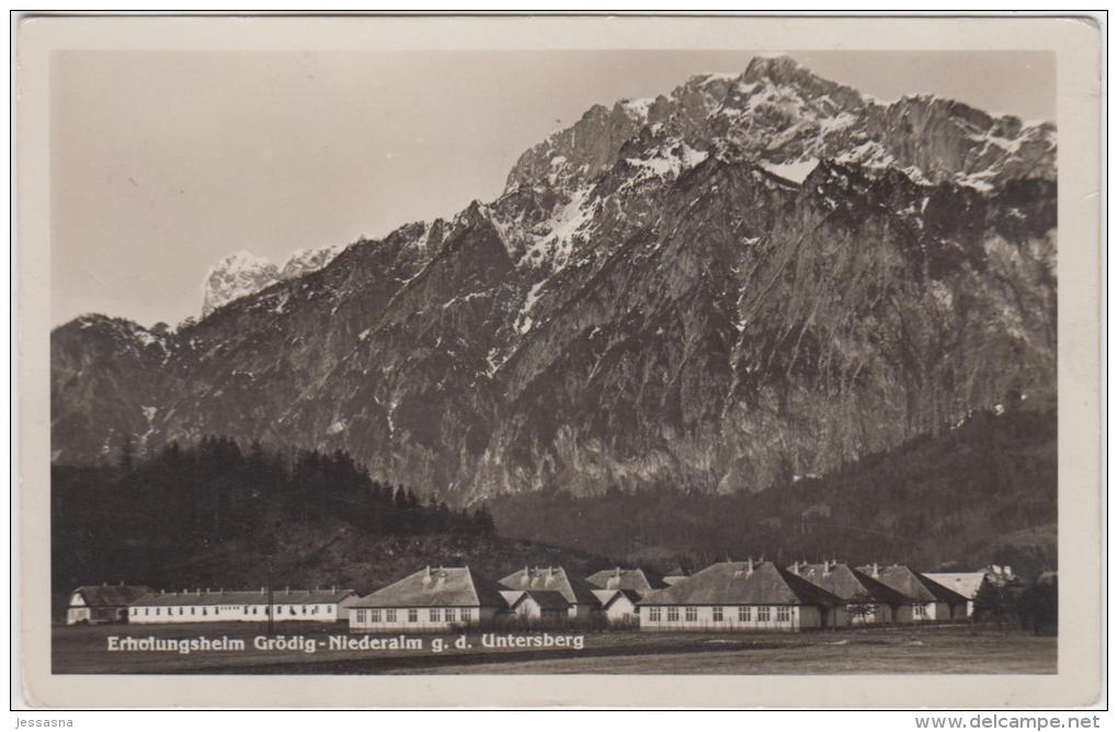 AK - Gröding Niederalm - Erholungsheim  1936 - Grödig