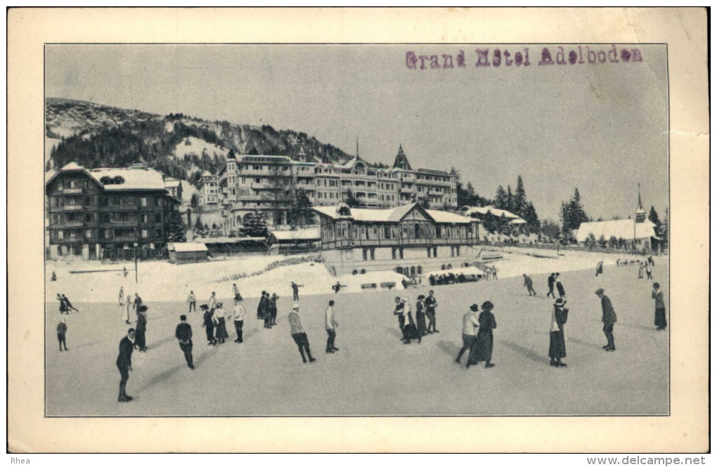 SPORTS - PATINAGE - Patinoire - ADELBODEN - SUISSE - Patinaje Artístico