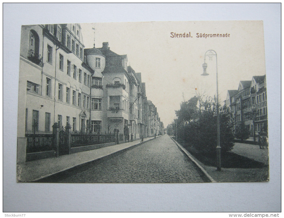 STENDAL  , Schöne Karte , 2 Scans - Stendal