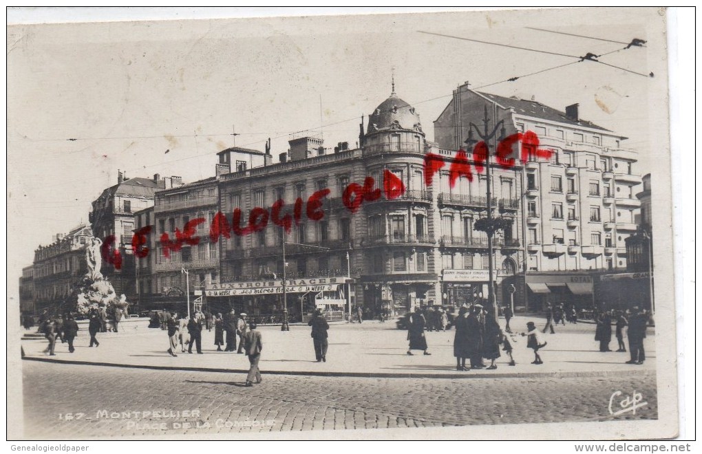 34 - MONTPELLIER - PLACE DE LA COMEDIE - Montpellier