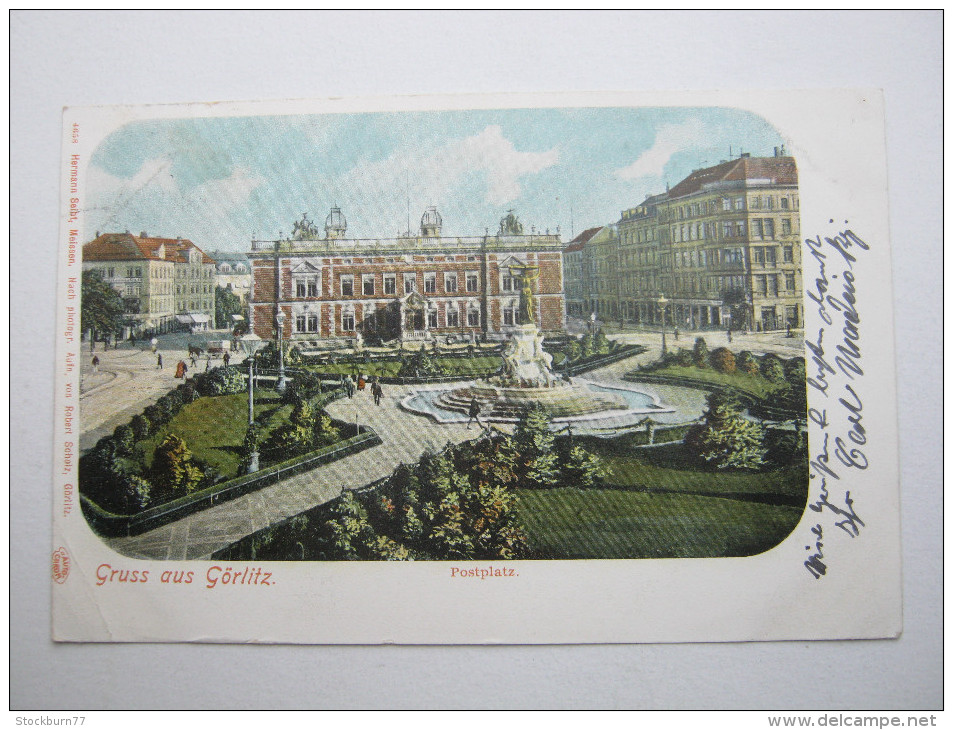 GÖRLITZ ,   Schöne Karte , 2 Scans - Görlitz