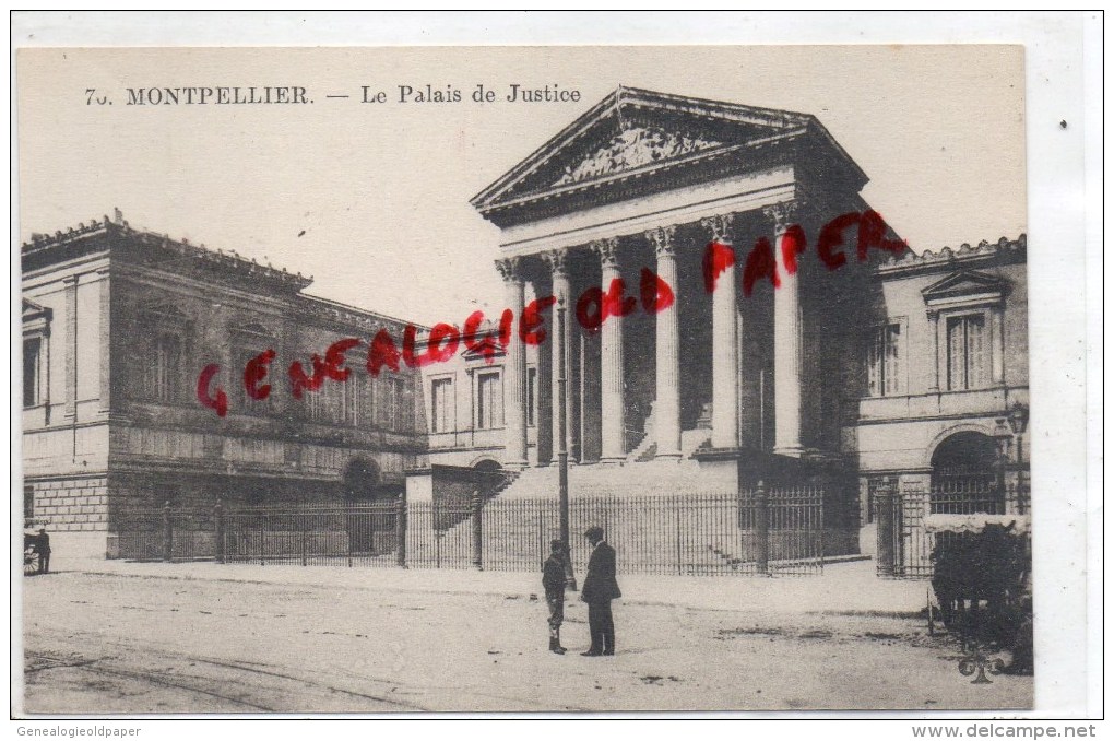 34 - MONTPELLIER -  LE PALAIS DE JUSTICE - Montpellier