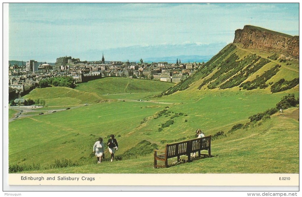 Edinburgh And Salisbury Crags - East Lothian