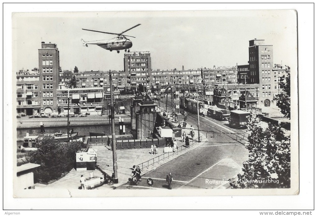 11548 - Rotterdam Mathénesserbrug De Helicopter In Het Stadsbeeld - Rotterdam