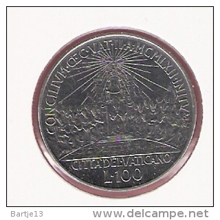 VATICAAN 100 LIRE 1962 SEC.OECOMENIE COUNCIL KM73 - Vatican