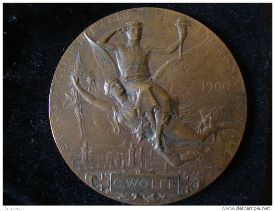 Exposition Universelle 1900 Medaille C. Wolff - Professionals/Firms