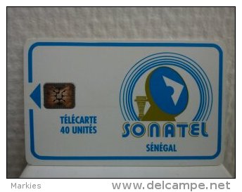 Phonecard Senegal 40 Units Used - Sénégal