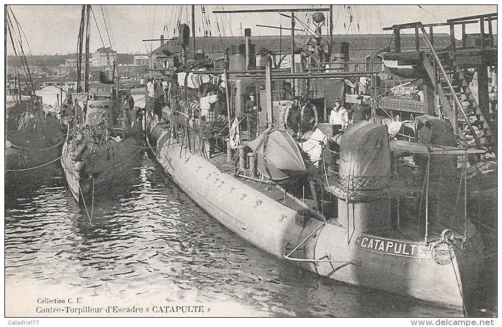 CPA Contre Torpilleur D'Escadre "Catapulte" - Warships