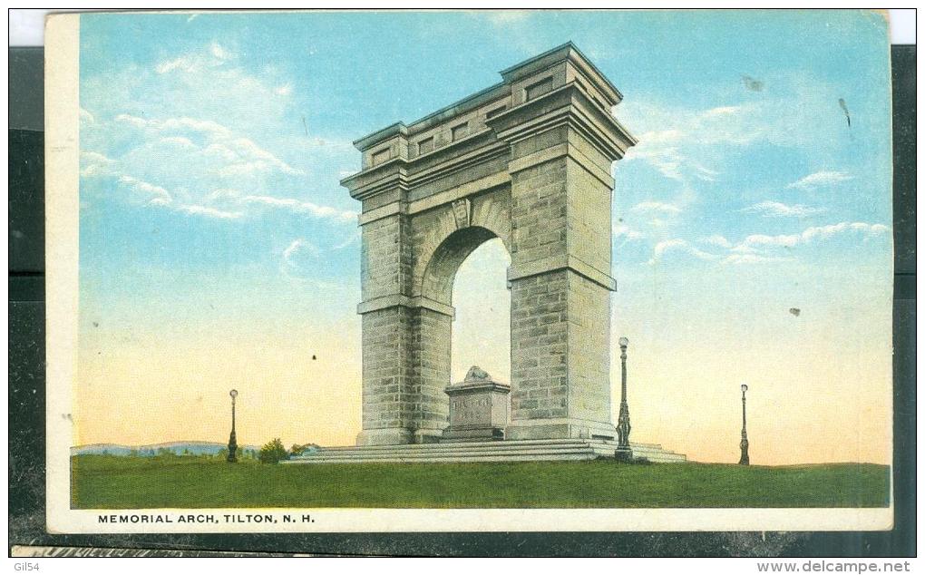 Memorial  Arch , Tilton, N.H. - Faj27 - Autres & Non Classés