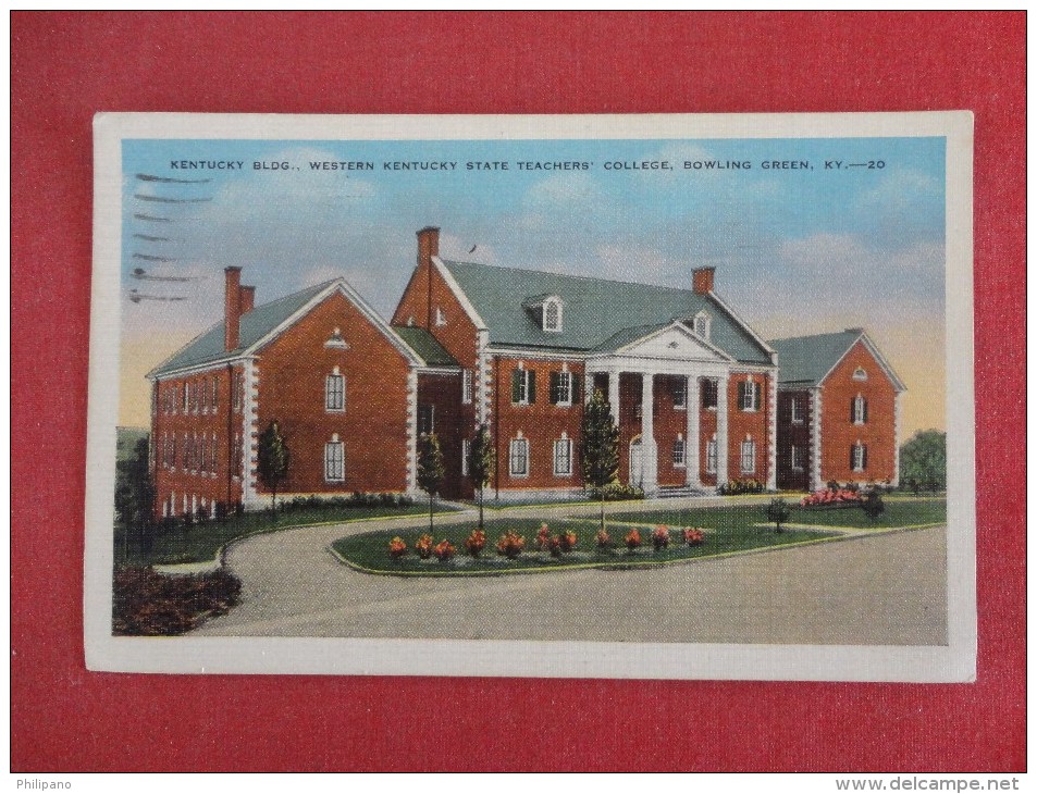 Kentucky> Bowling Green    Western State Teachers College    Ref 1696 - Bowling Green