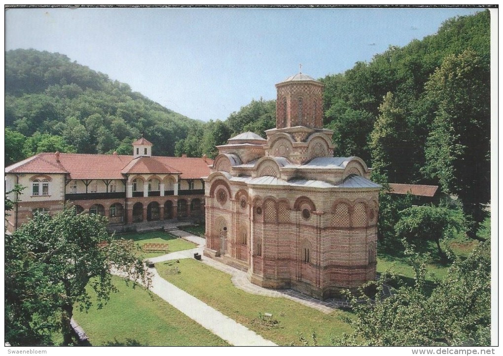 YU.- Kalenic. Klooster. The Monastery Of Kalenic - Porte. 2 Scans - Joegoslavië
