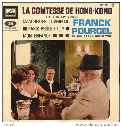 B-O-F  Franck Pourcel / Loren / Brando " La Comtesse De Hong Kong " - Soundtracks, Film Music