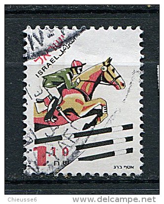 (cl 20 - P50) Israël Ob.  (ref. M/ichel Au Dos) N° 1349 - Sport équestre - - Unused Stamps (without Tabs)