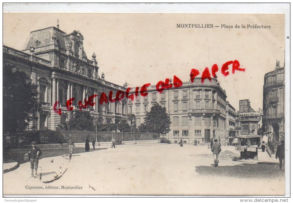 34 - MONTPELLIER - PLACE DE LA PREFECTURE - Montpellier