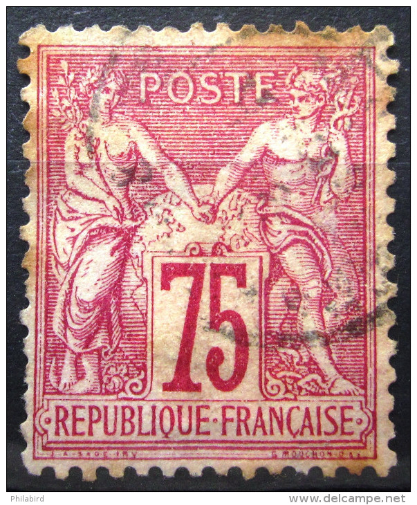 FRANCE           N° 71           OBLITERE - 1876-1878 Sage (Type I)