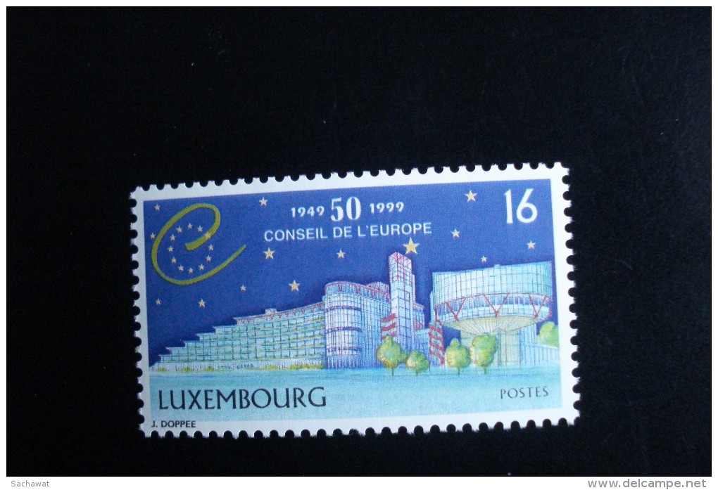 Luxembourg - Année 1999 - 50° Anniv. Du Conseil De L'Europe - Y.T. 1420 - Neufs (**) Mint (MNH) Postfrisch (**) - Nuevos