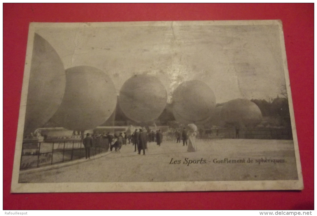 C P Les Sports Gonflement De Spheriques Pub Chicoree - Luchtballon